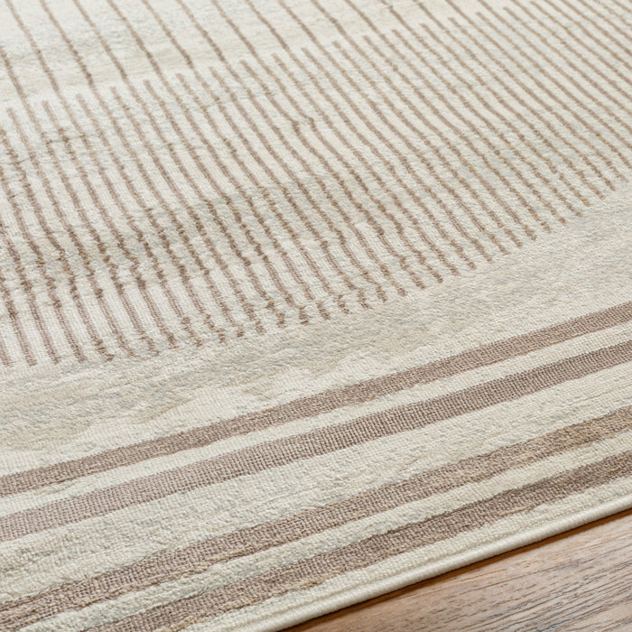 by fonQ Weeve Runner Vloerkleed 80 x 220 cm - Licht Zand