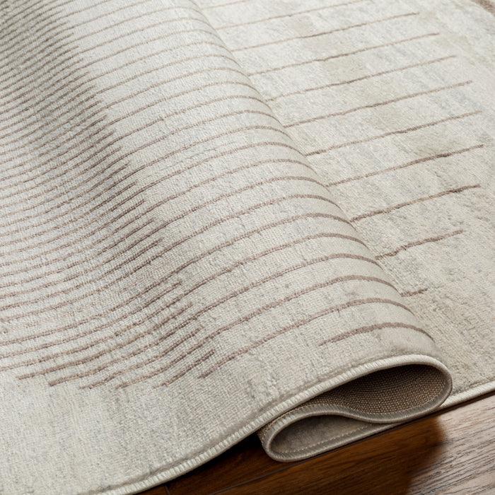 by fonQ Weeve Runner Vloerkleed 80 x 220 cm - Licht Zand