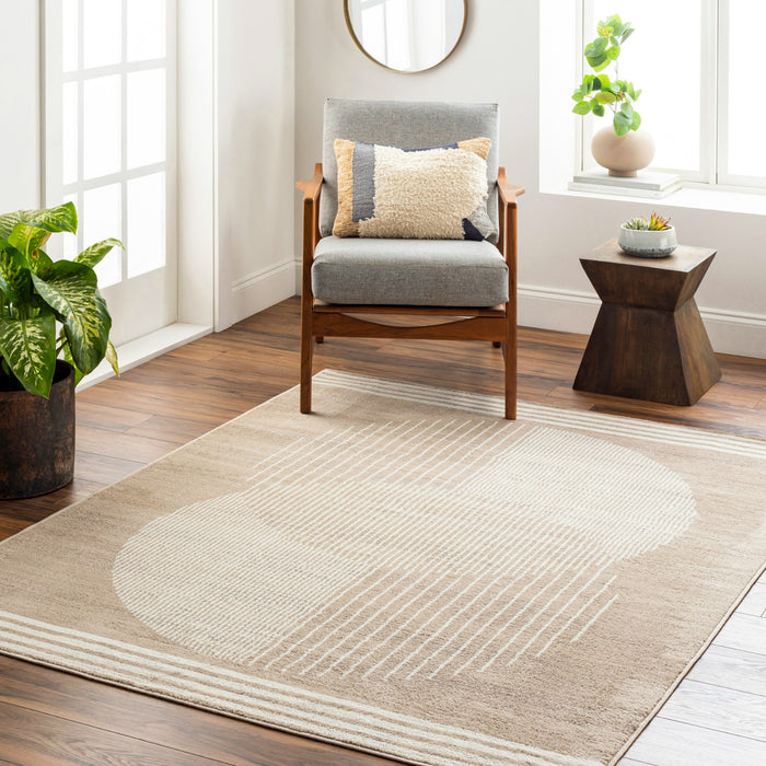 by fonQ Weeve Vloerkleed 200 x 275 cm - Donker Beige