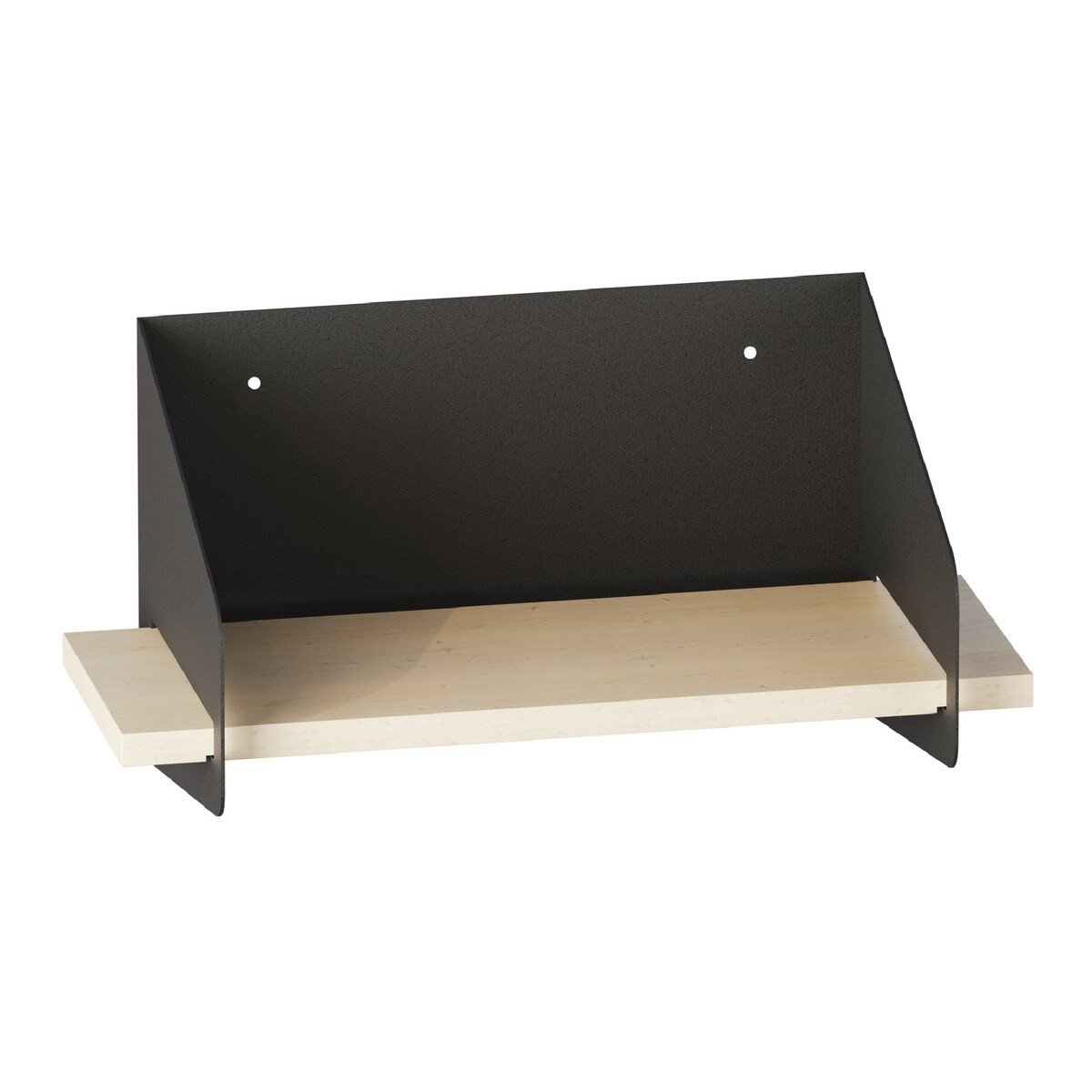Calicosy - Wandplank L40 cm WREN - Zwart|hout