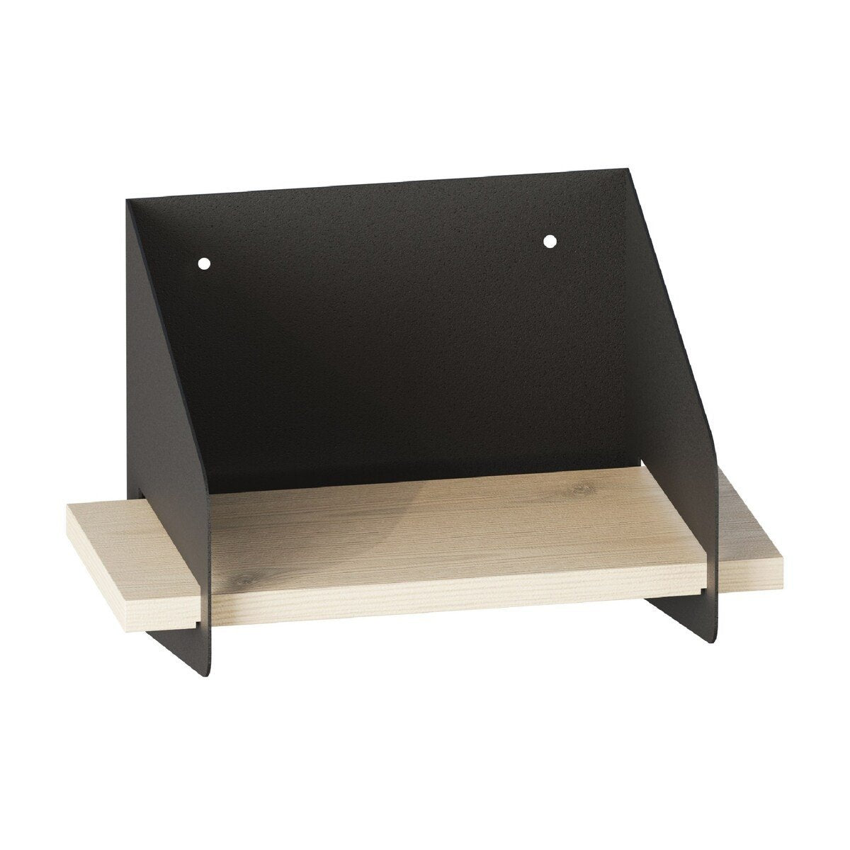 Calicosy - Wandplank L30 cm WREN - Zwart|hout