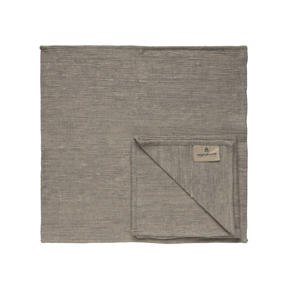 Originalhome Khadi Tafelservet Grijs4x (44x44 cm)