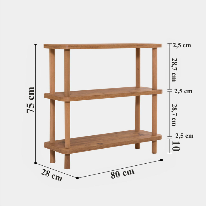Calicosy - Wandrek STEP - L80 cm - Atlantisch grenen