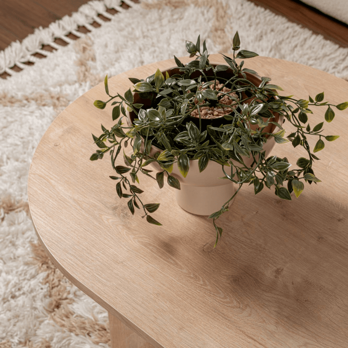 Calicosy - Ovale salontafel B119 cm - IRIS - Eikenlook
