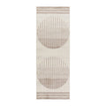 by fonQ Weeve Runner Vloerkleed 80 x 220 cm - Licht Zand