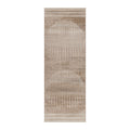 by fonQ Weeve Runner Vloerkleed 80 x 220 cm - Donker Zand