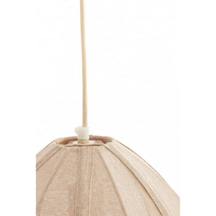 Light & Living Hanglamp Milatos - Bruin - Ø28,5cm