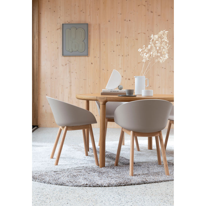 Zuiver Void Eetkamerstoel Eiken Beige| Bruin - Set van 2