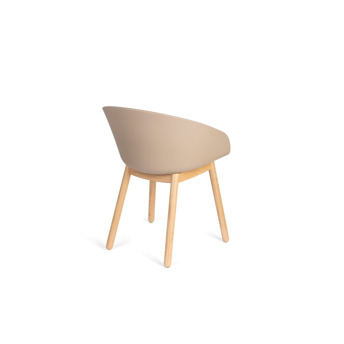 Zuiver Void Eetkamerstoel Eiken Beige| Bruin - Set van 2