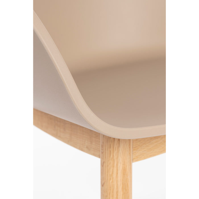 Zuiver Void Eetkamerstoel Eiken Beige| Bruin - Set van 2