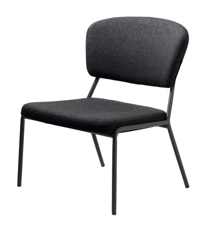 Giga Living - Fauteuil Grijs Stof - Zithoogte 40cm - Brantford