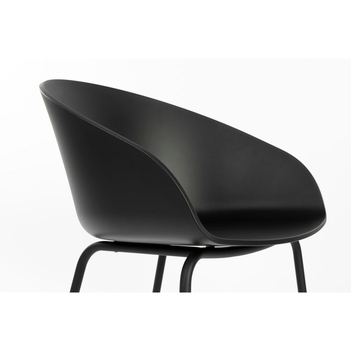 Zuiver Void Eetkamerstoelen Zwart - Set van 2