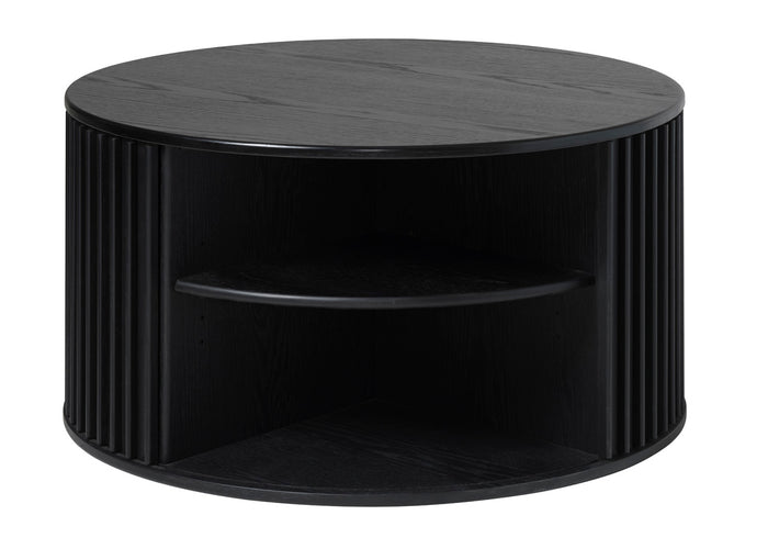 Giga Living - Salontafel Zwart Eikenhout - 85x85x45cm - Siena