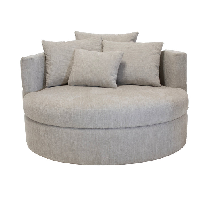 DÉJA Living - Loveseat Zand Stof - Ø124x84cm - Miles