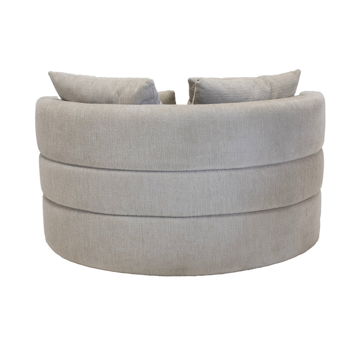 DÉJA Living - Loveseat Zand Stof - Ø124x84cm - Miles