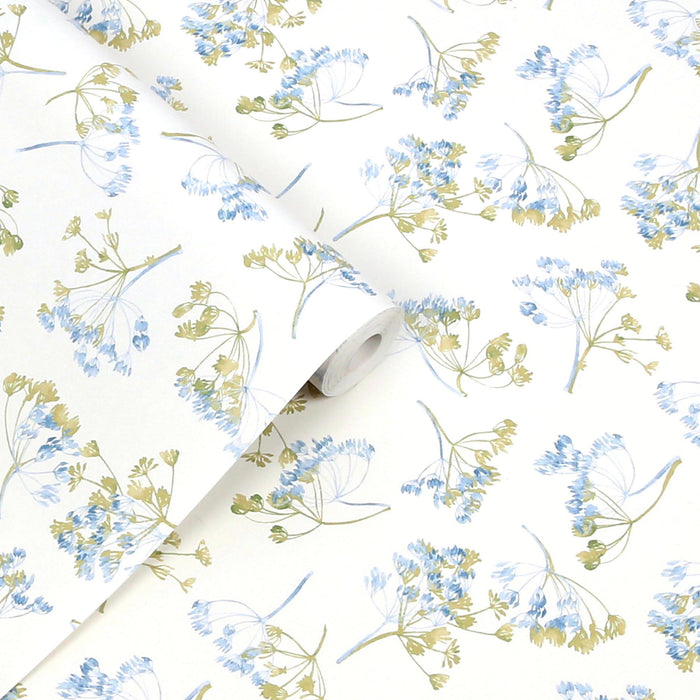 Laura Ashley - Vliesbehang - Avonbury Hedgerow Groen