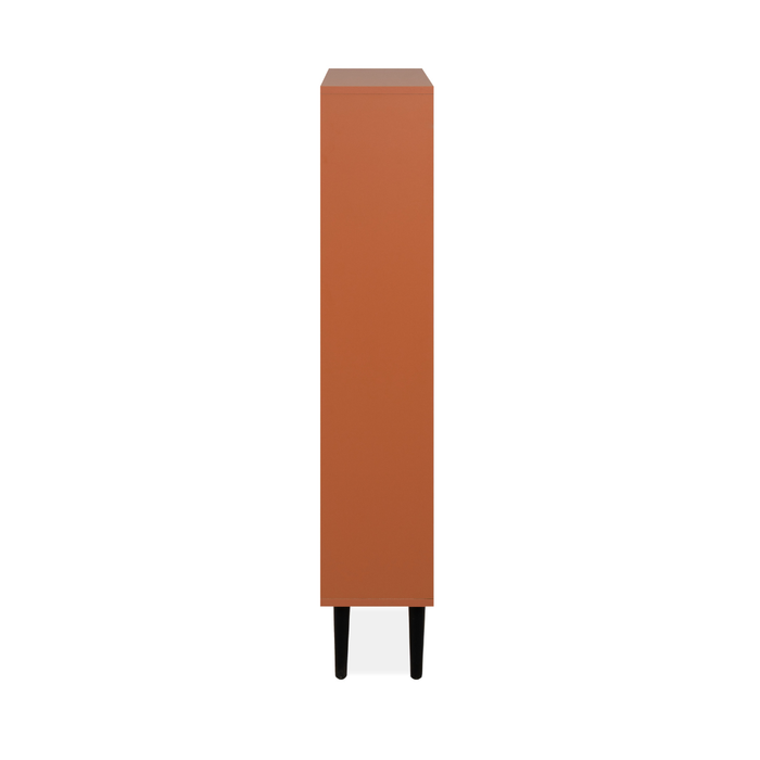Calicosy - Schoenenkast VIGO - B70 cm - Terracotta | zwart