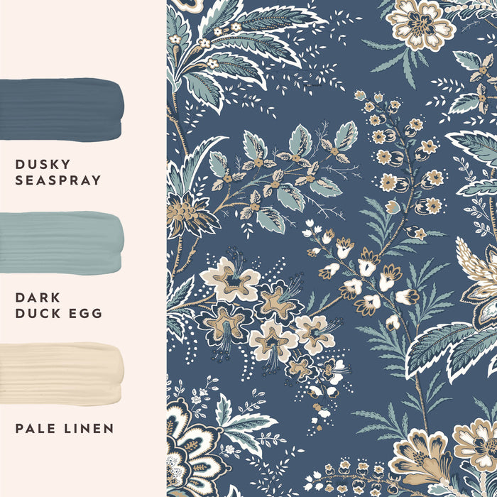 Vliesbehang - Marlbrook Dusky Seaspray