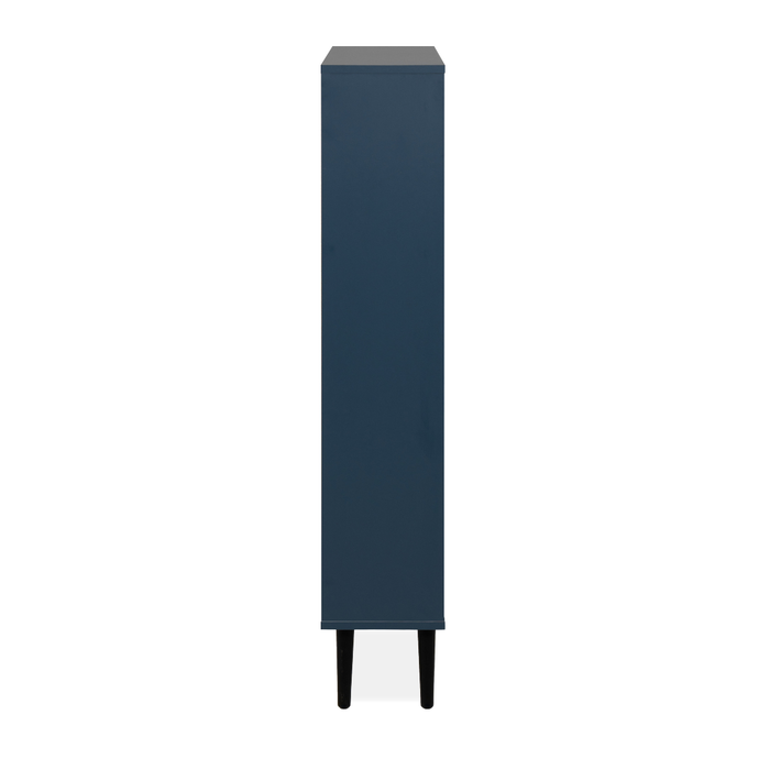 Calicosy - Schoenenkast VIGO - B70 cm - Alby blauw | zwart