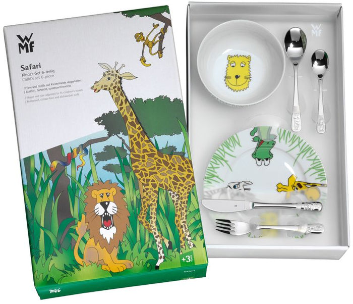 WMF Kinderbestek Safari 6 delig
