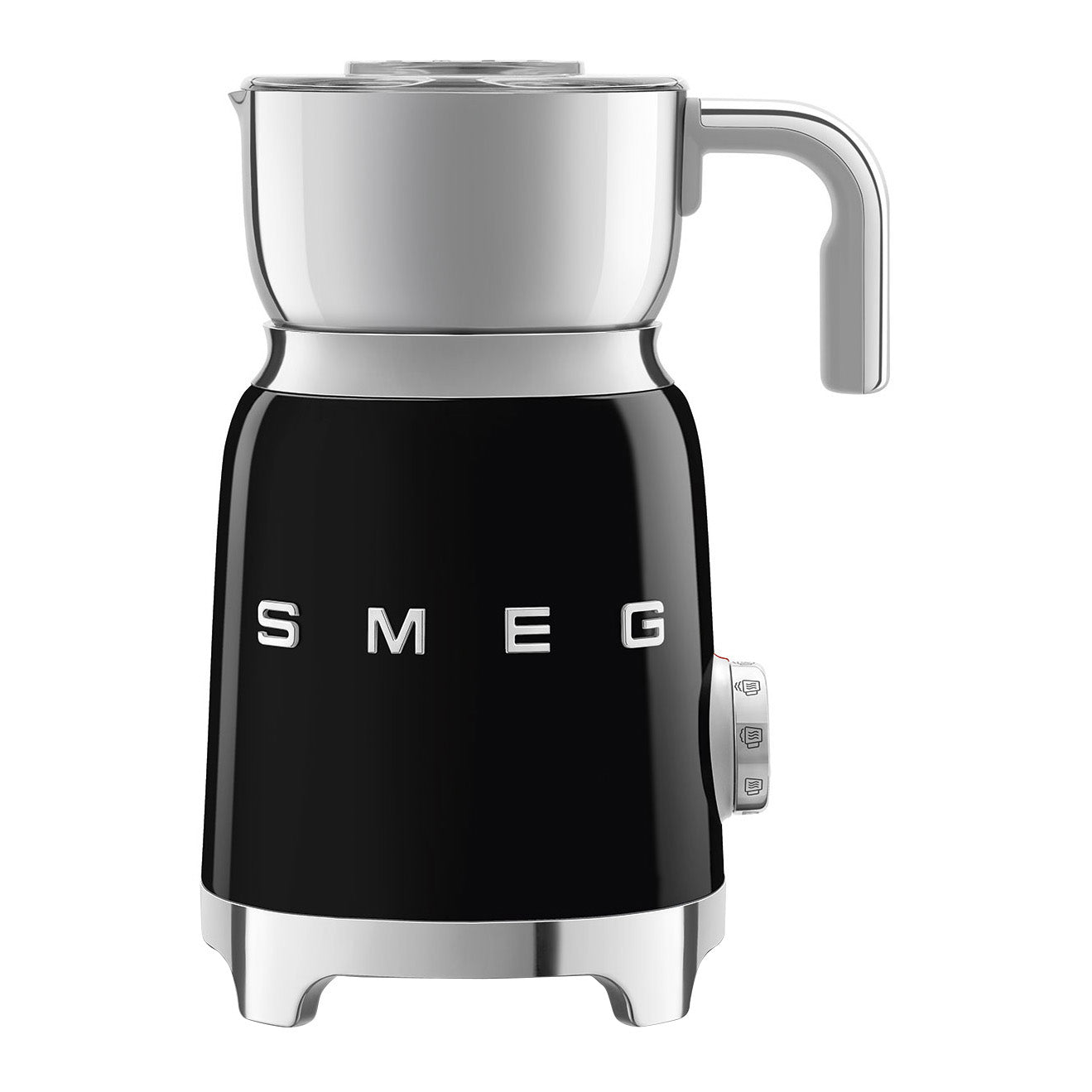 Smeg Elektrische Melkopschuimer Zwart