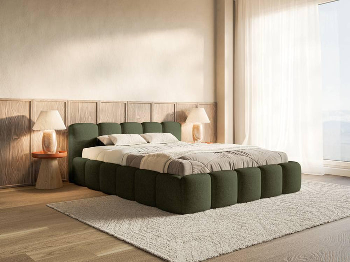 NADUVI Collection Bedframe Chloe laag 180 x 200 cm chenille