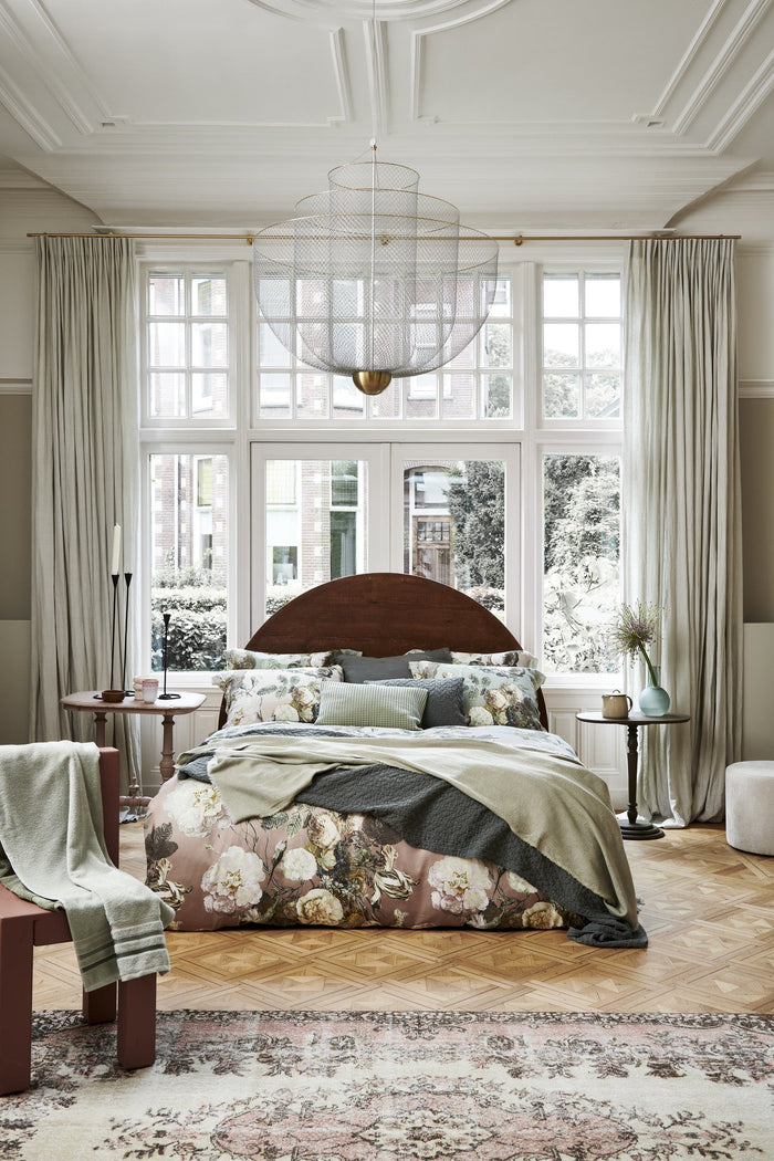 Pure Sprei Stone | 180 x 260 cm | Grijs | Beige | Katoen