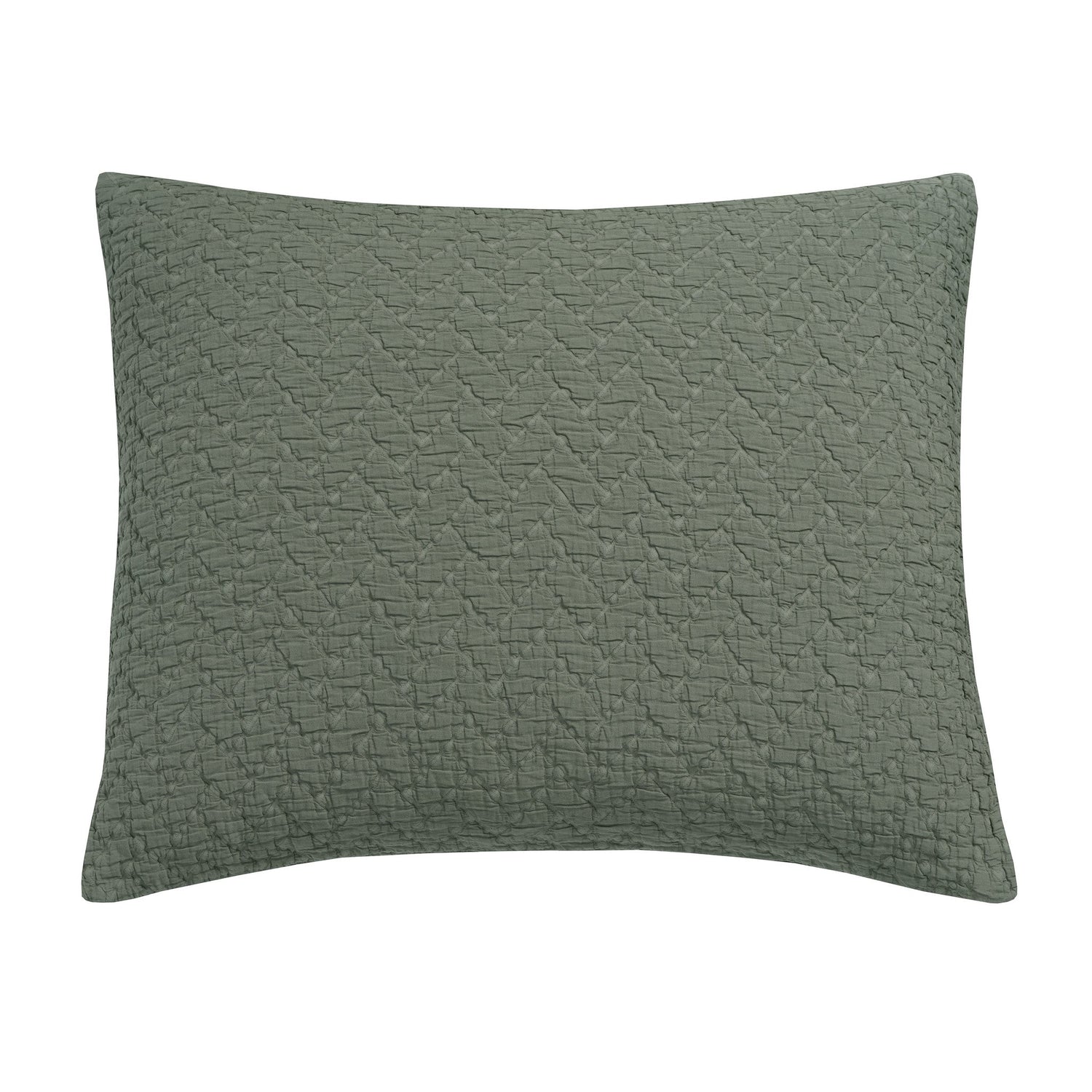 Pure 10 Kussensloop Sage Green | Groen | Katoen