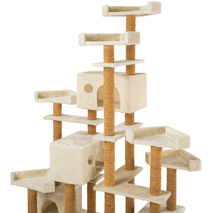 tectake® Krabpaal Mieze - Beige