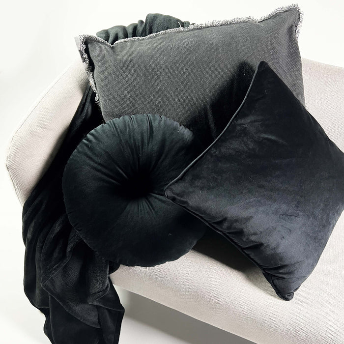 Dutch Decor sierkussen FINN - 45x45 cm Raven