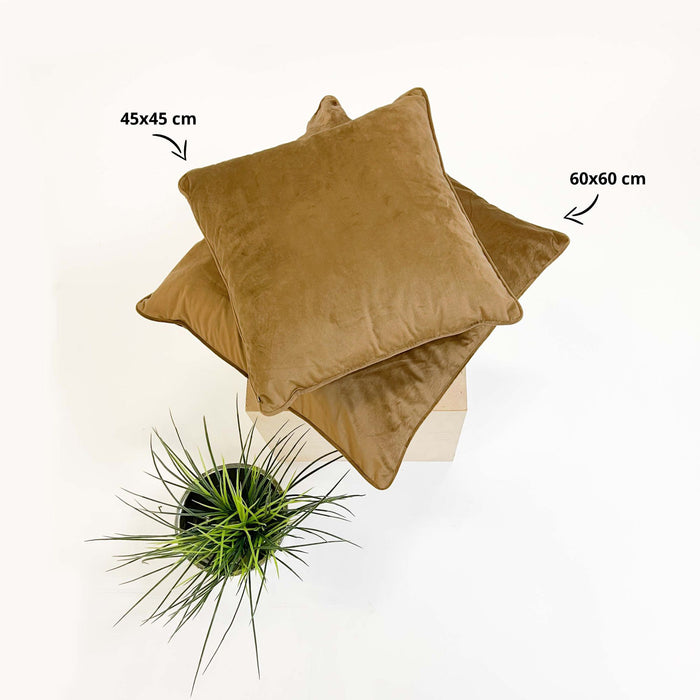 Dutch Decor sierkussen FINN - 60x60 cm Tobacco Brown