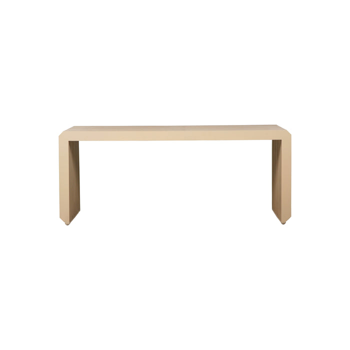 HKliving Slatted Bankje B 96 cm - Zand