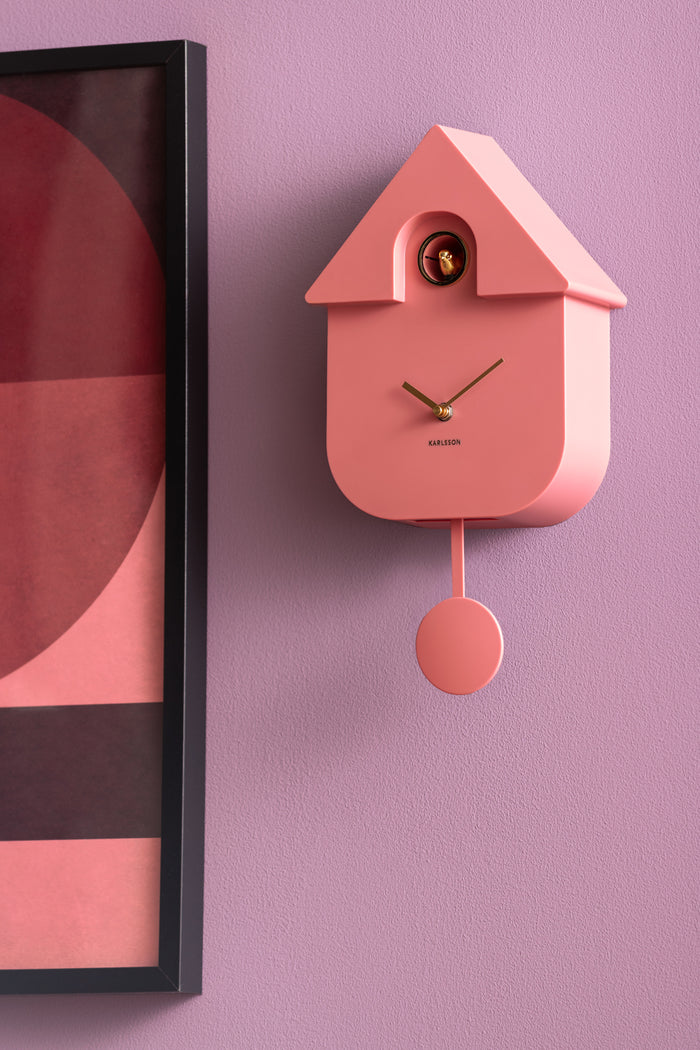 Karlsson - Wall Clock Modern Cuckoo Oro