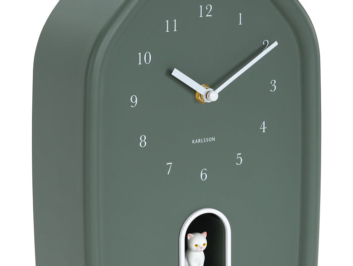 Karlsson - Wall Clock Modern Kitty