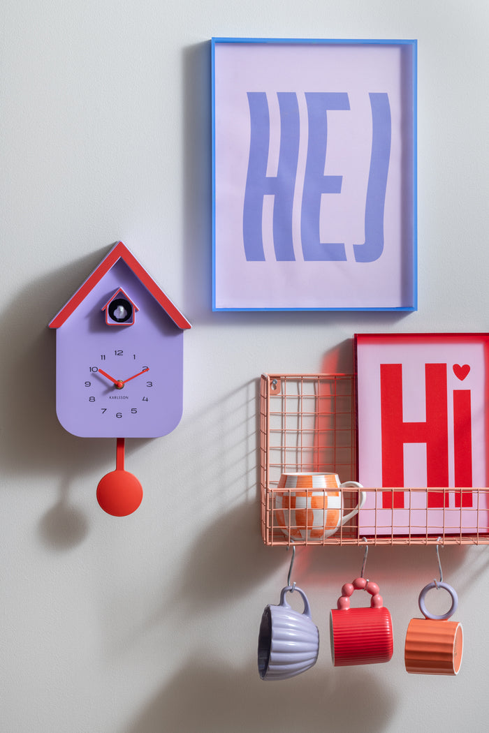 present time - Wall Art Hej Large
