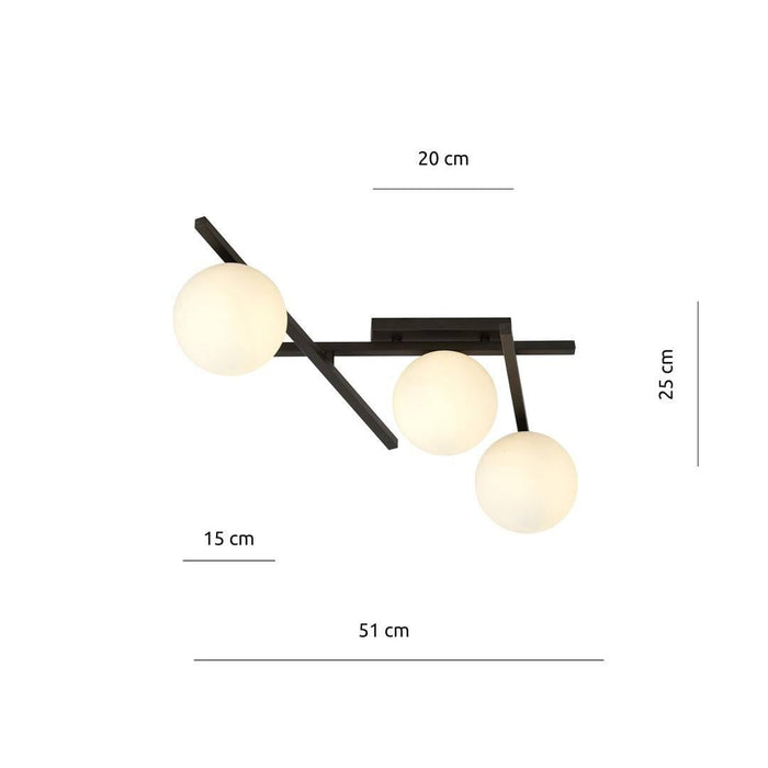 Cozyhouse Plafondlamp Smart 3-lichts