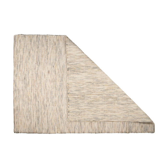 Vloerkleed Stip - Geel - 100% Wol - 160x0x230cm (BxHxD)