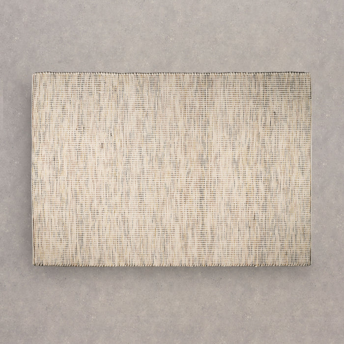 Vloerkleed Stip - Geel - 100% Wol - 160x0x230cm (BxHxD)