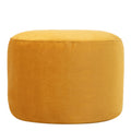 icon Milano XL Poef - Velours - Okergeel