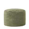 icon Milano XL Poef - Ribfluweel - Saliegroen