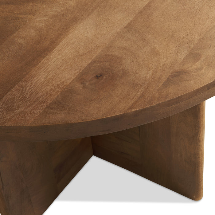 by fonQ Brato Eettafel Ø 120 cm - Mangohout