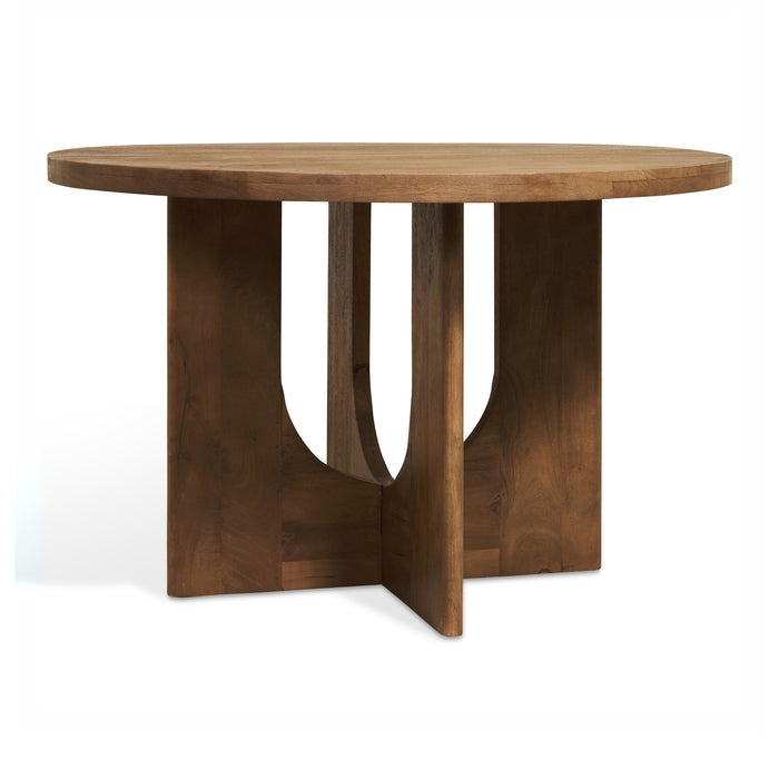 by fonQ Brato Eettafel Ø 150 cm - Mangohout