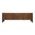 by fonQ Brato Tv-meubel met Marmeren Blad B 175 cm - Mangohout