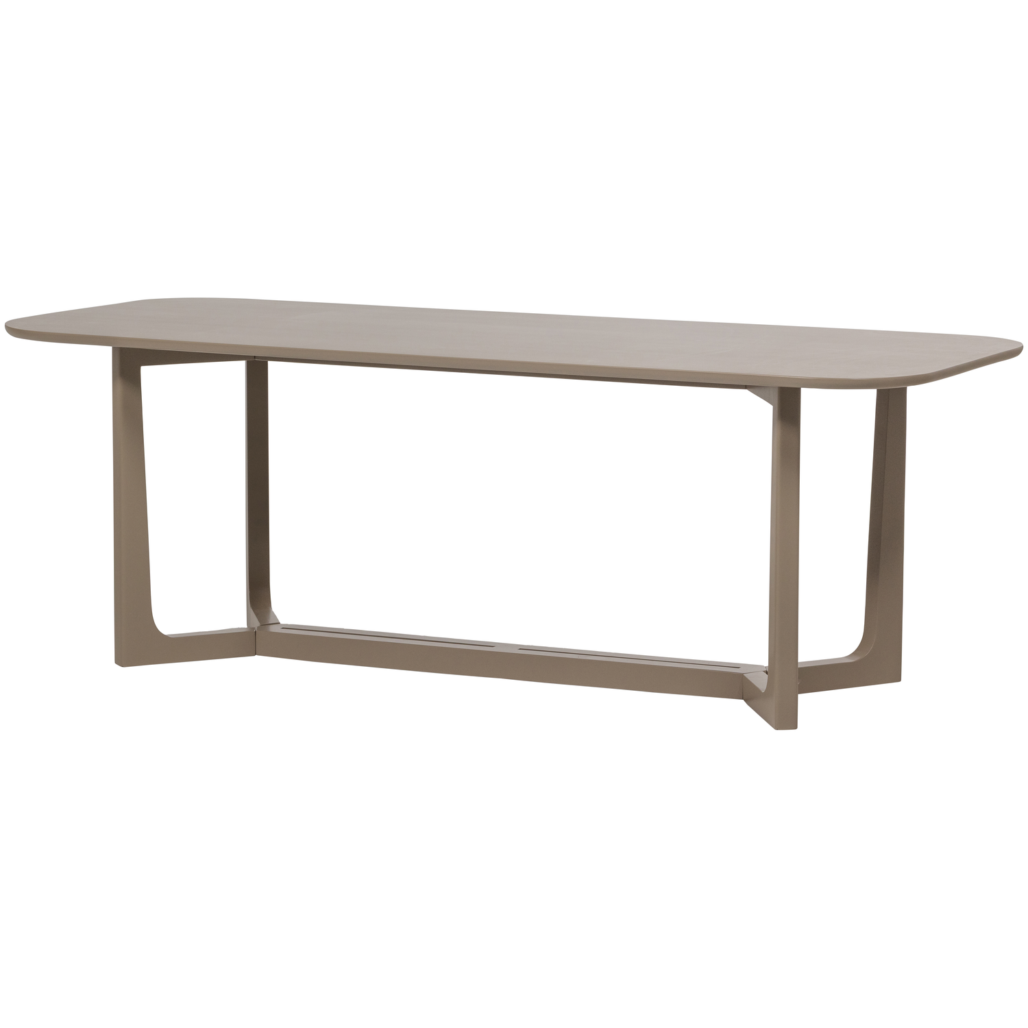 WOOOD Ferion Eettafel - Mango Hout - Mud - 76x240x90