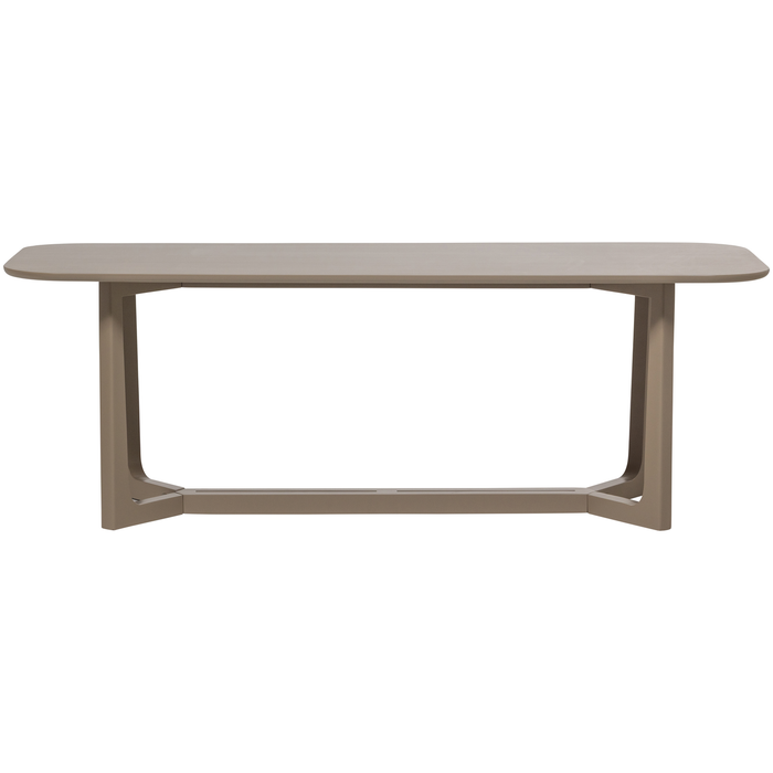 WOOOD Ferion Eettafel - Mango Hout - Mud - 76x240x90