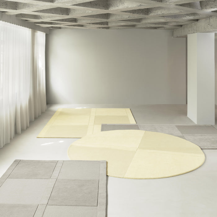 Normann Copenhagen Level Vloerkleed 170 x 240 cm - Lichtgeel