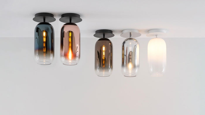 Gople plafondlamp Ø21 zilver