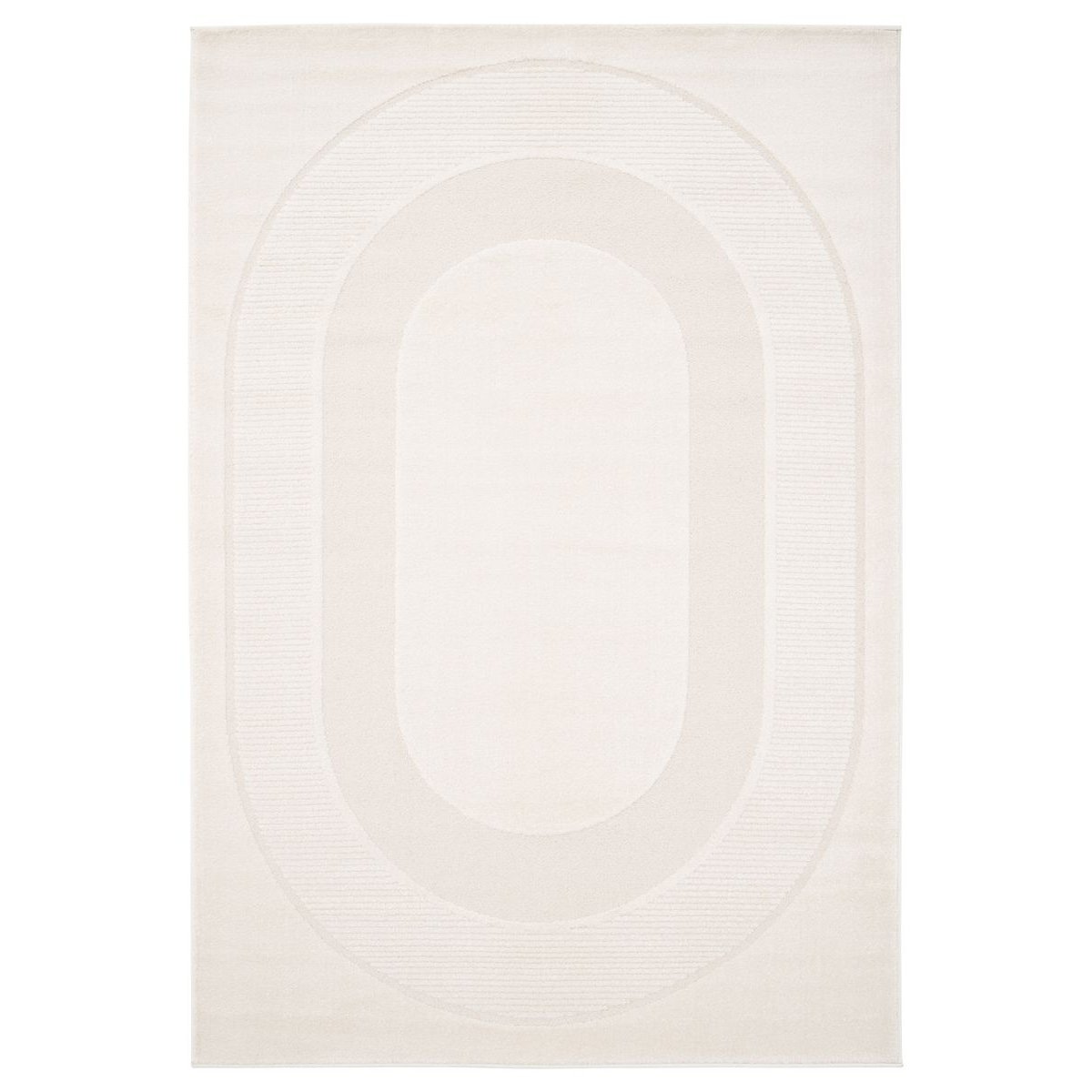 Amiah Design vloerkleed - Forme Cercle crème - 160x230 cm