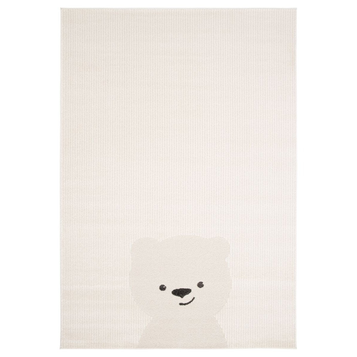 Amiah Vloerkleed babykamer - Softpaw Bearly ivoor - 160x230 cm