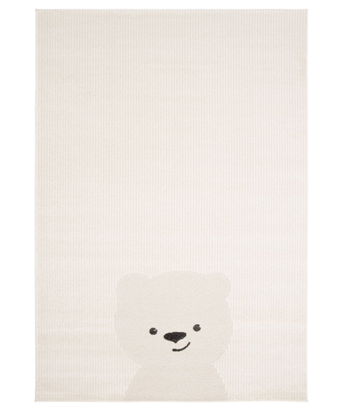 Amiah Vloerkleed babykamer - Softpaw Bearly ivoor - 160x230 cm